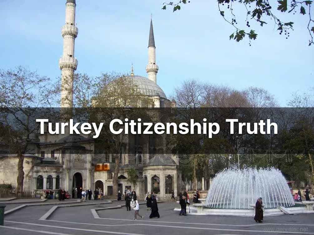 What do people mean when they search for turkey citizenship?