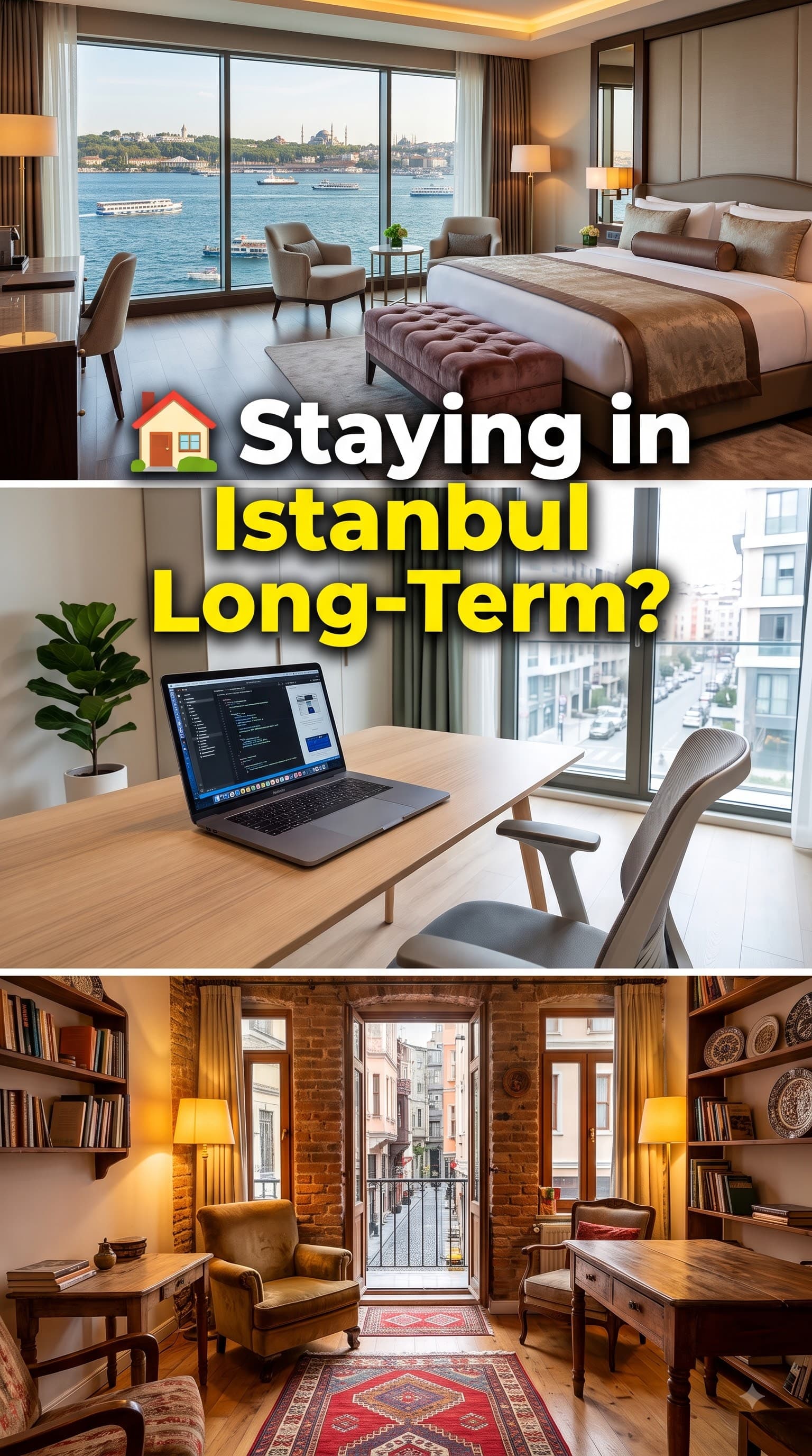 Long-Stay Options in Istanbul: Hotels vs. Serviced Apartments vs. Rentals