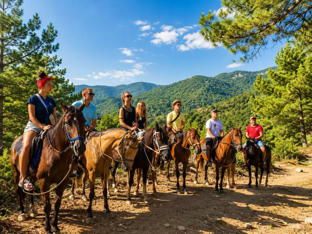 Alanya: Horseback Ride Through Nature near Syedra Ruins