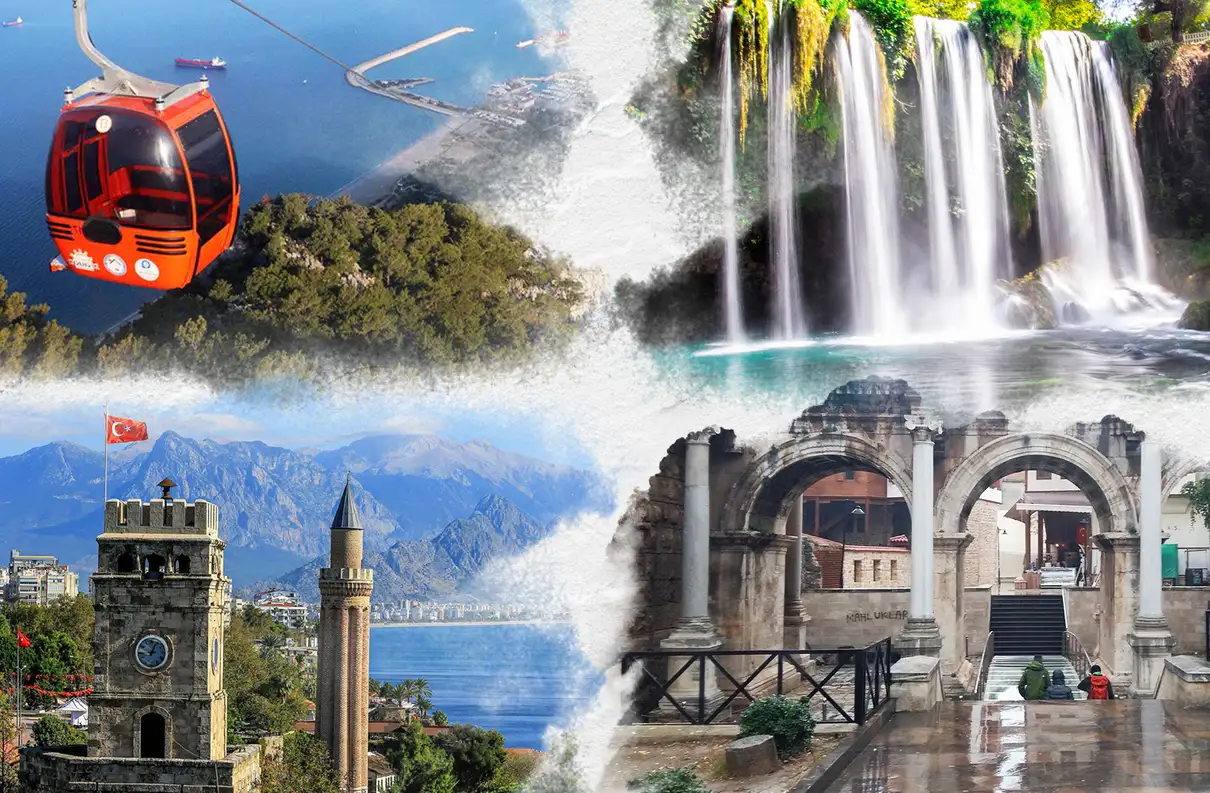 Antalya Waterfalls and Old City Tour