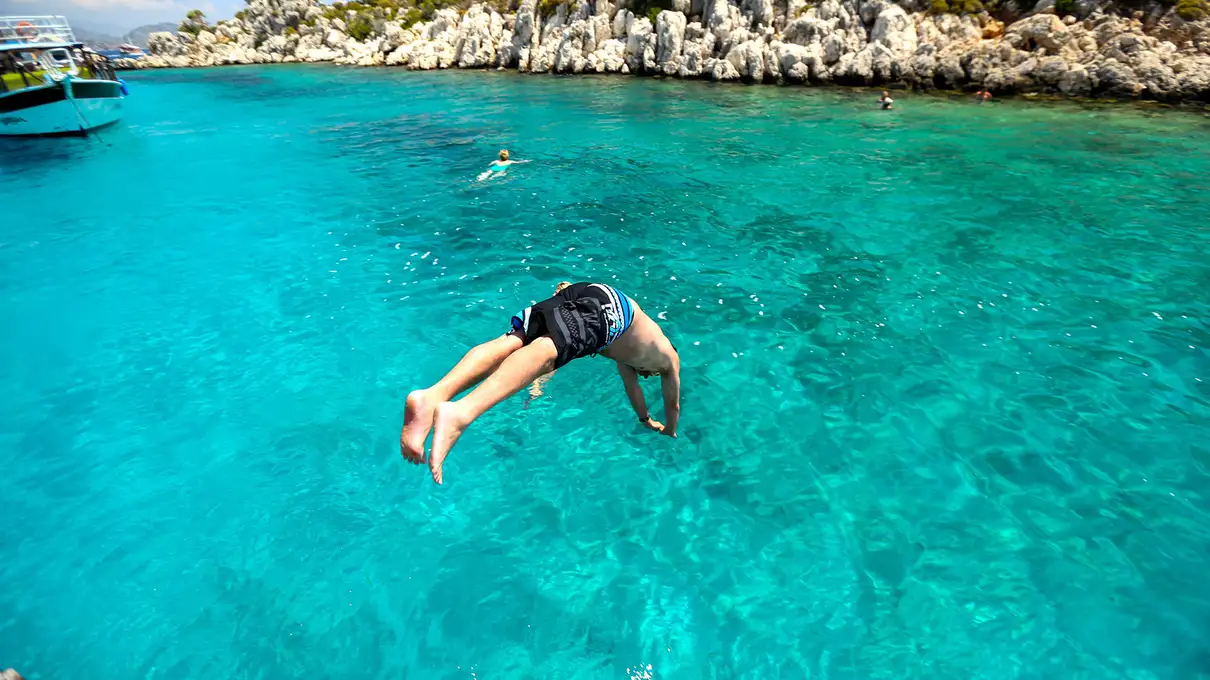 Bodrum: Orak Island Boat Tour with Swim Stops and Lunch 3