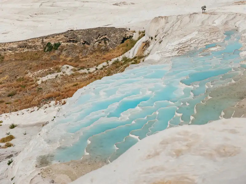 From Antalya/Kemer: Pamukkale and Hierapolis Tour with Lunch