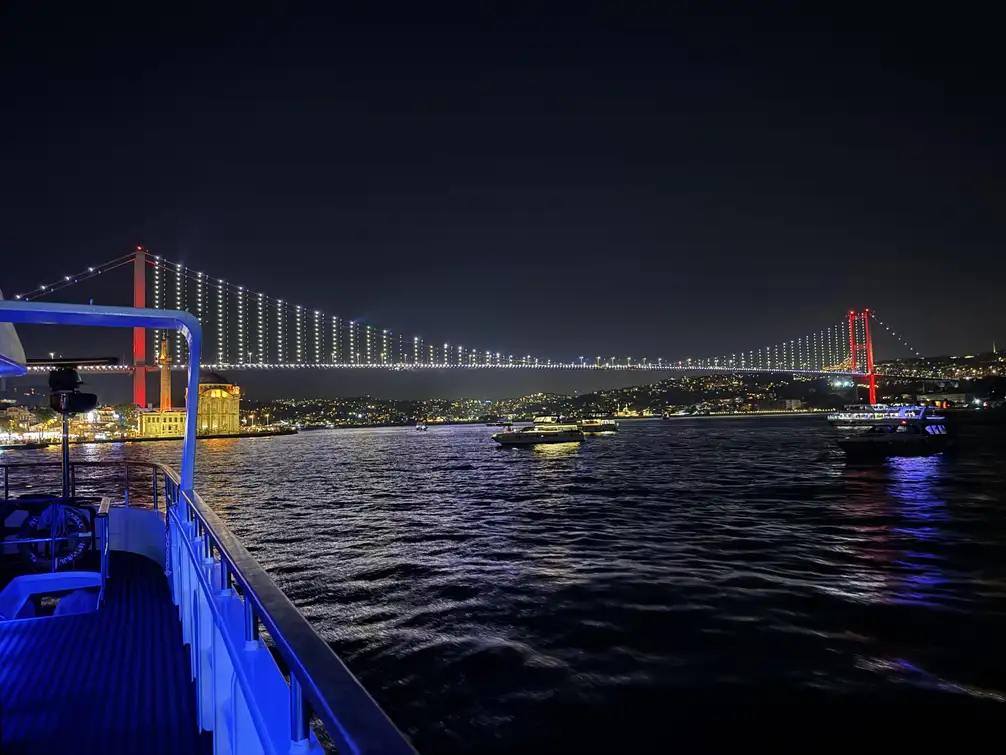 Istanbul: Bosphorus Cruise By Night