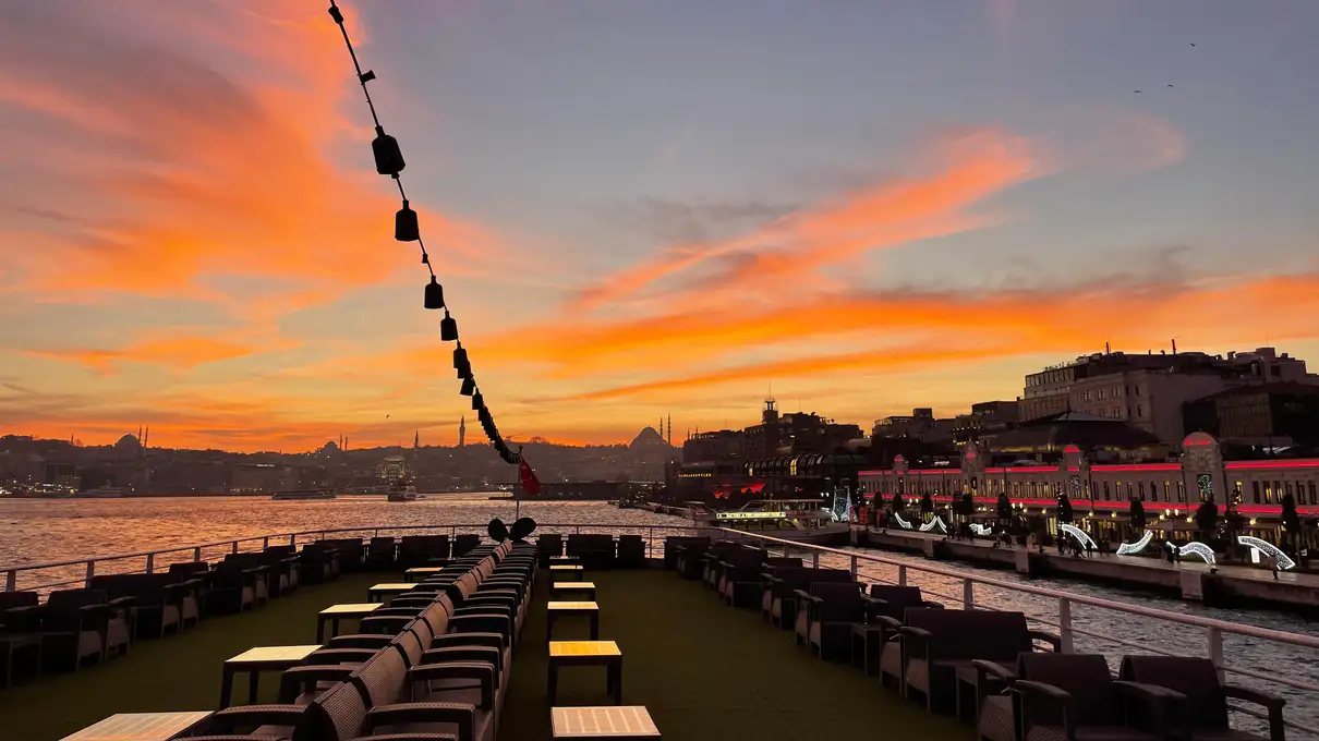 Istanbul: Bosphorus Sunset & Day Time Cruise, Drinks & Snack 5