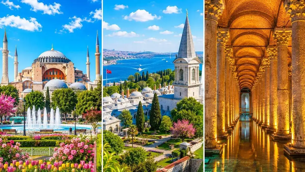 Mega Combo: Hagia Sophia, Topkapi & Basilica Cistern Tickets