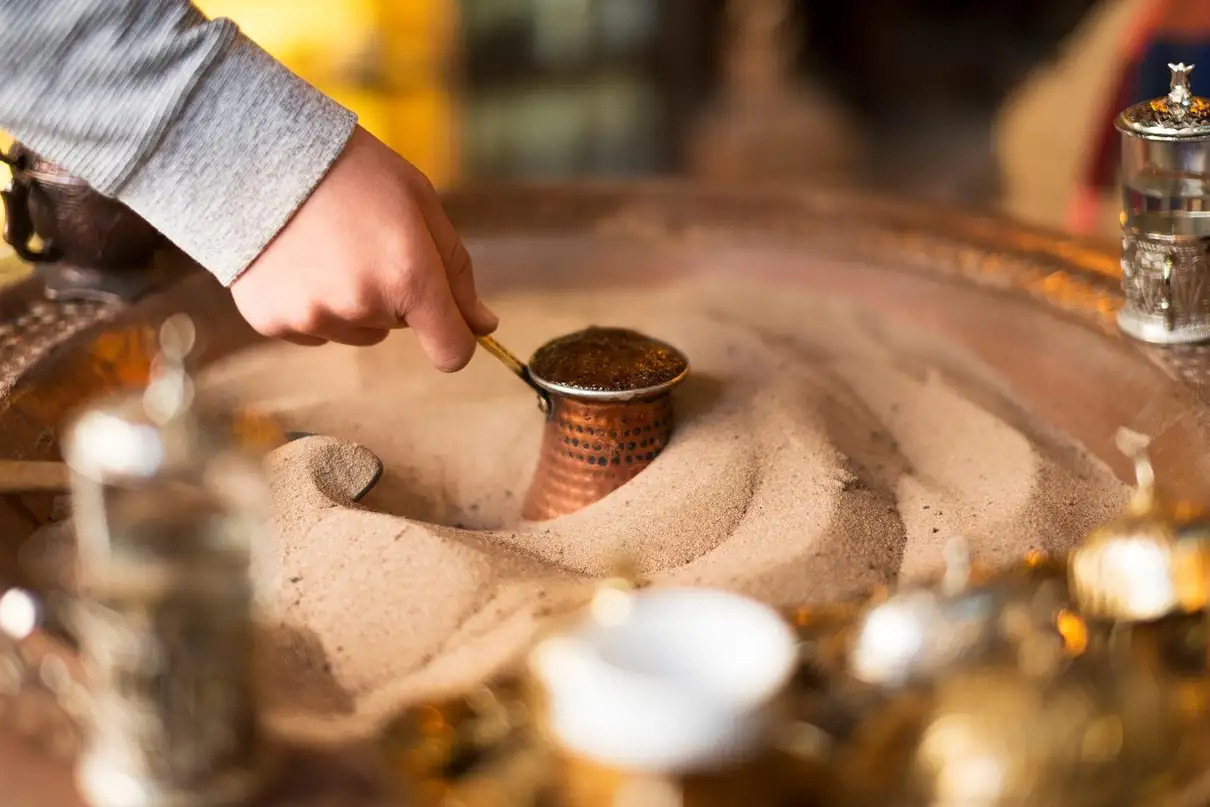 Istanbul: Sand Brewed Turkish Coffee Workshop in Old Town