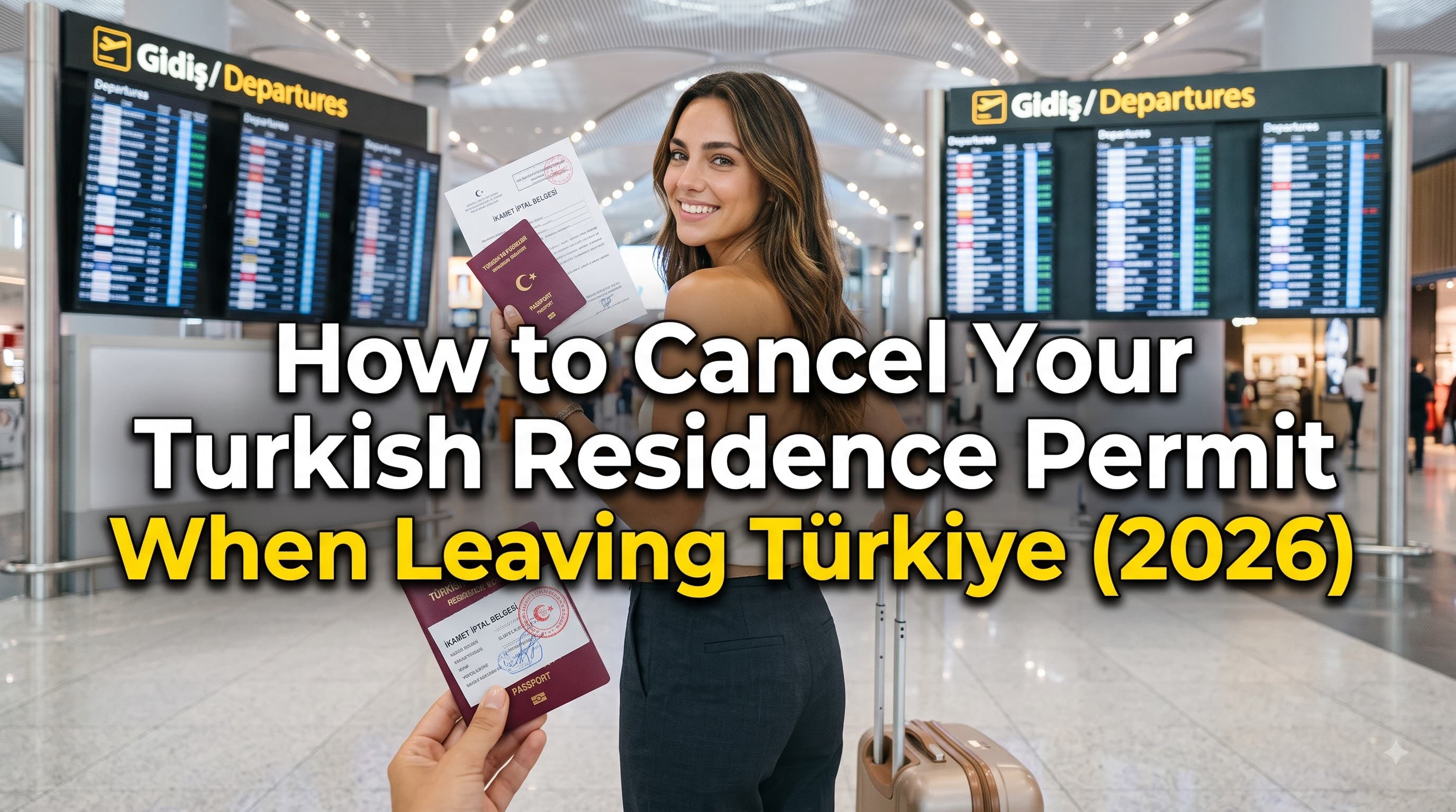 How to Cancel Your Turkish Residence Permit When Leaving Türkiye (2026)