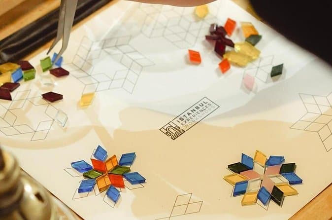 Istanbul Turkish Mosaic Lamp Workshop 3